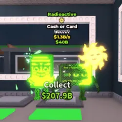 Cash or Card Radioactive 1B s (Секретный персонаж)