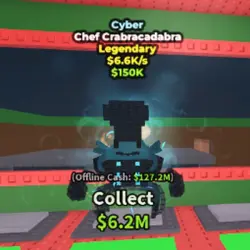 Chef Crabracadabra - Cyber - 6.6K s (Легендарный персонаж)