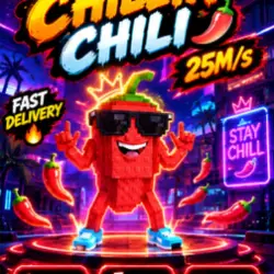Chillin Chili 25M s - 15 Minutes Stock - Grab Yours NOW (Секретный персонаж)