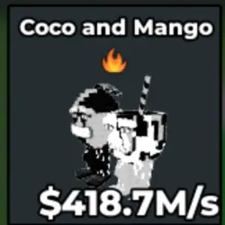 Coco and Mango Yin Yang Fire Trait 418.7M s (Секретный персонаж)