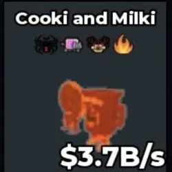 Cooki and Milki - [3.7B s] - Lava - 4 Traits(clean) (Секретный персонаж)