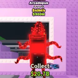 Cursed Arcadopus 45 M s (Секретный персонаж)