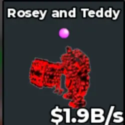 Cursed Rosey And Teddy (Секретный персонаж)