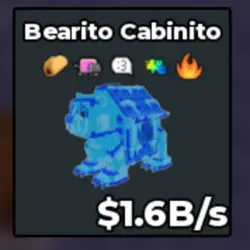 Diamond Bearito Cabinito [3 Exist Traits] #AKZ6 (Секретный персонаж)