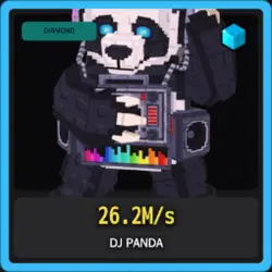Diamond DJ Panda 26.2M s (Секретный персонаж)