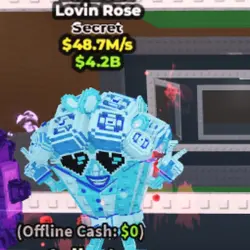 Diamond Lovin Rose - 48.7M s - Secret (Секретный персонаж)