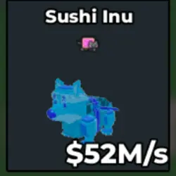 Diamond Sushi Inu 52 M s (Секретный персонаж)