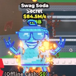 Diamond Swag Soda - 84.5M s - Secret - Fire (Секретный персонаж)