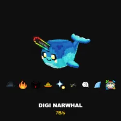 Digi Narwhal 7B s (Секретный персонаж)