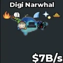 Digi Narwhal 7B s #RIZ7 (Секретный персонаж)