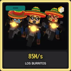 Divine Los Burritos 85M s (Секретный персонаж)