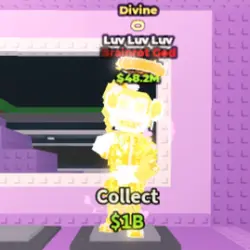 Divine Luv Luv Luv 4.2 M s (HALO TRAIT) (Brainrot God персонаж)
