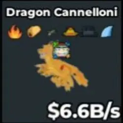 Dragon Cannelloni 6.6B s Rare Fire On Dragon Ahyar (Секретный персонаж)