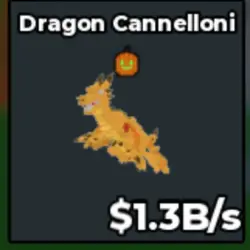 Dragon Cannelloni with Jack'O Latern Pumpkin Trait (Секретный персонаж)