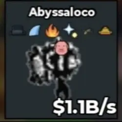 Extremly Rare 1 1 Seller in Eldorado Only 65 Exist in the World Yinyang Abyssaloco 1,1B s Clean Trai