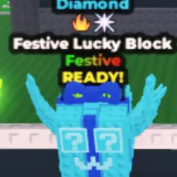 Festive Lucky Block - Diamond - Fire - Concert (Festive персонаж)
