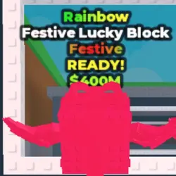 Festive Lucky Block Rainbow (Festive персонаж)