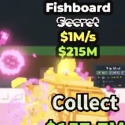 Fishboard GOLD 1M s (Секретный персонаж)