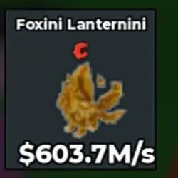 Foxini Lanternini Gold 603.7M s (Секретный персонаж)