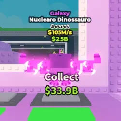 Galaxy Nuclearo Dinossauro 105 M s (Секретный персонаж)