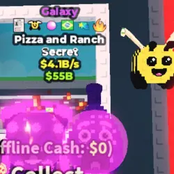 Galaxy Pizza and Ranch 4.1B S (BEE + 5 Traits) #R9YM4H (Секретный персонаж)