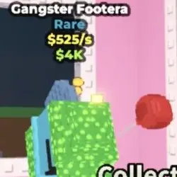 Gangster Footera DIAMOND with mutation Lepre, Balloon and 2 (Редкий персонаж)