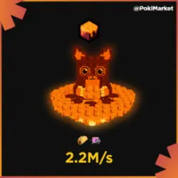 Gattito Tacoto - Lava - 2.2M s (Brainrot God персонаж)