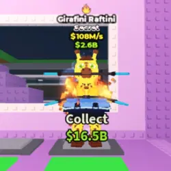 Girafini Raftini 108 M s (FIRE TRAIT) (Секретный персонаж)
