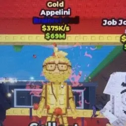 gold appelini 375K s (Brainrot God персонаж)