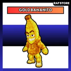 Gold Bananito 153.7M s With Trait & Safe (Секретный персонаж)