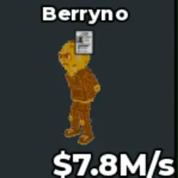 Gold Berryno 7.8 M s - Quick (Секретный персонаж)