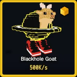 Gold Blackhole Goat 500K s (Секретный персонаж)