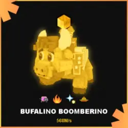 Gold Bufalino Boomberino 568M s (Секретный персонаж)