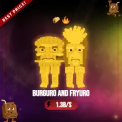 Gold Burguro And Fryuro 1.3B s (Секретный персонаж)