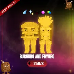 Gold Burguro And Fryuro 2.5B s (Секретный персонаж)