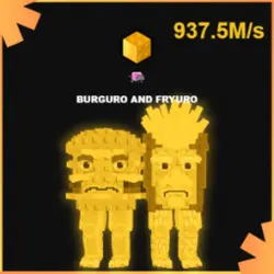 Gold Burguro And Fryuro 937.5M s #Big (Секретный персонаж)