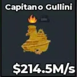 Gold Capitano Gullini 214.5 M s - Quick (Секретный персонаж)