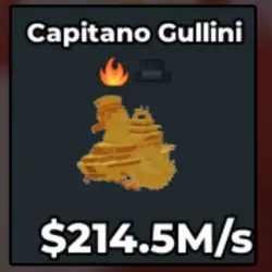 Gold Capitano Gullini 214.5 M s (Секретный персонаж)