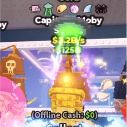 Gold Capitano Moby 3.2B S (UFO + 5 Traits) #T6JP5K (Секретный персонаж)