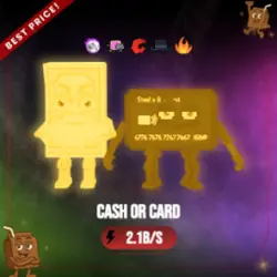 Gold Cash or Card 2.1B s (Секретный персонаж)