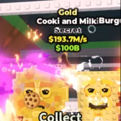 Gold Cooki and Milki 193.7m s (Секретный персонаж)
