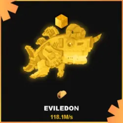 Gold Eviledon 118.1M s (Секретный персонаж)