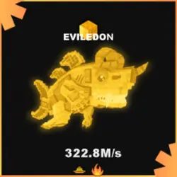 Gold Eviledon 322.8M s (Секретный персонаж)