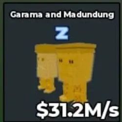 Gold Garama and Madundung 31.2M s Rare Z Sleepy Trait Ahyar (Секретный персонаж)