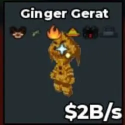 Gold Ginger Gerat 2B s Clean Trait Ahyar (Секретный персонаж)