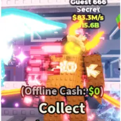 GOLD GUEST 666 83.3M S #B5XP9R (Секретный персонаж)