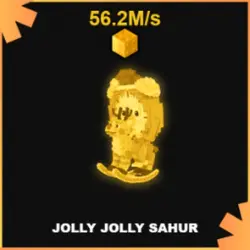 Gold Jolly Jolly Sahur 56.2M s (Секретный персонаж)