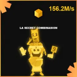 Gold La Secret Combinasion 156.2M s #var (Секретный персонаж)