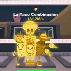 Gold La Taco Combinasion 131.2M s Taco *np12 (Секретный персонаж)