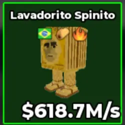 Gold Lavadorito Spinito (f02283) (Секретный персонаж)